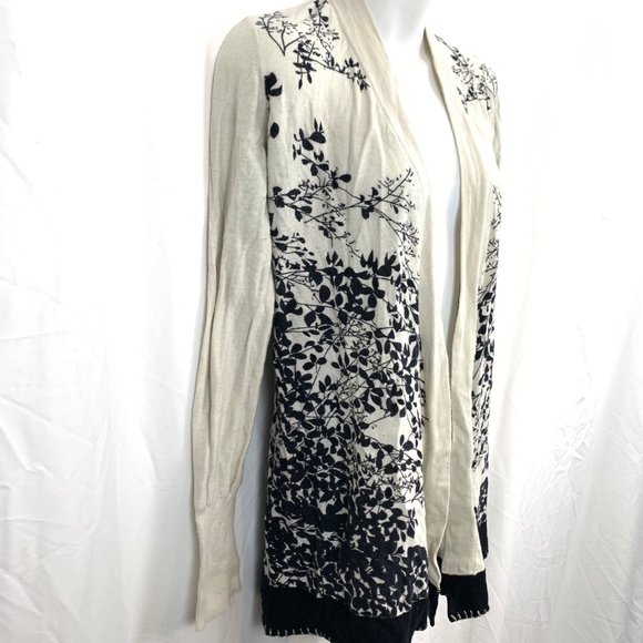 COPY - ANGEL OF THE NORTH Anthropologie CASHMERE Blend Cardigan Open Style Swea… - Picture 3 of 16